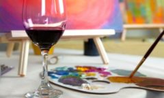 Wine & Canvas- MacRostie Art Center- Grand Rapids, MN