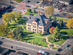Old Central School Aerial Weis Guy IMages 1