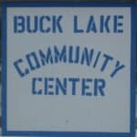 buck lake community center sign