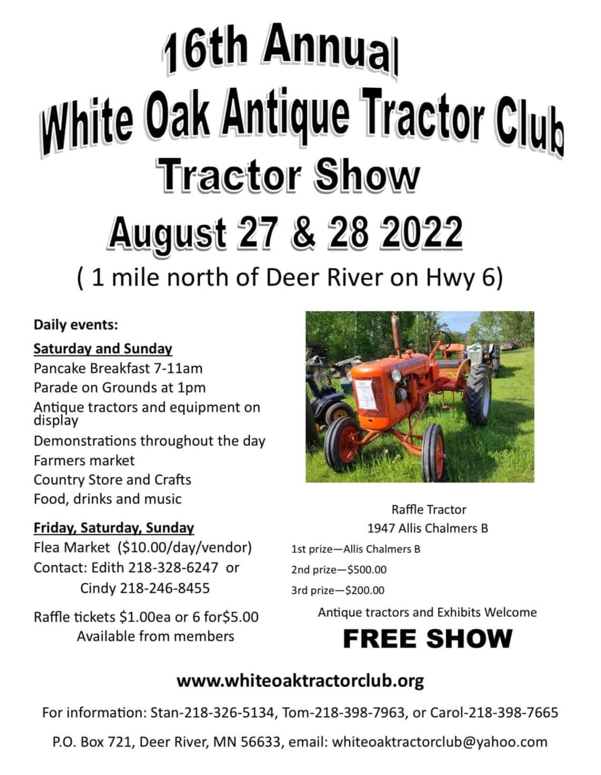 White Oak Tractor Show Visit Grand Rapids