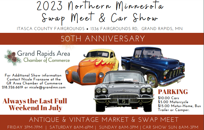 Northern MN Swap Meet & Car Show | Visit Grand Rapids