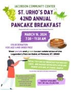 St Urhos Day Breakfast flyer 2024