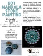Dot Mandala STone Painting