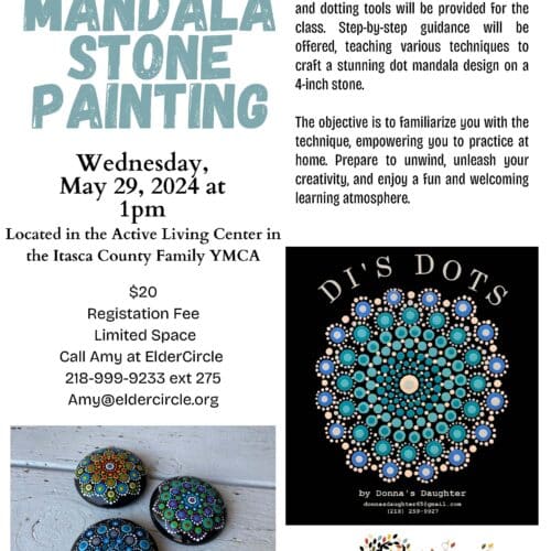 Dot Mandala STone Painting