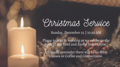 WCC Christmas Service