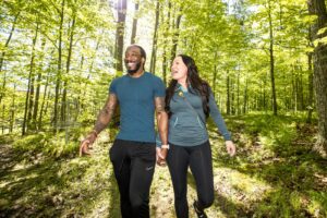 spring hiking in the chippewa national forest