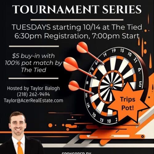 Have Fun Playing Darts at The Tied