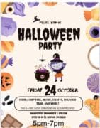 Halloween Part on October 25th
