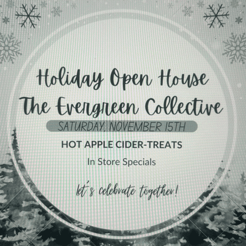 evergreen holiday open house 2025