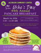 st urhos breakfast flyer 2026