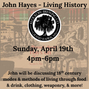 Beer BS John Hayes Living History