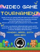 VIDEO GAME tournament