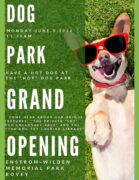 Dog Park Grand Opening