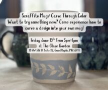 Mugs Glaze Garden