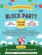 Playground Dedication