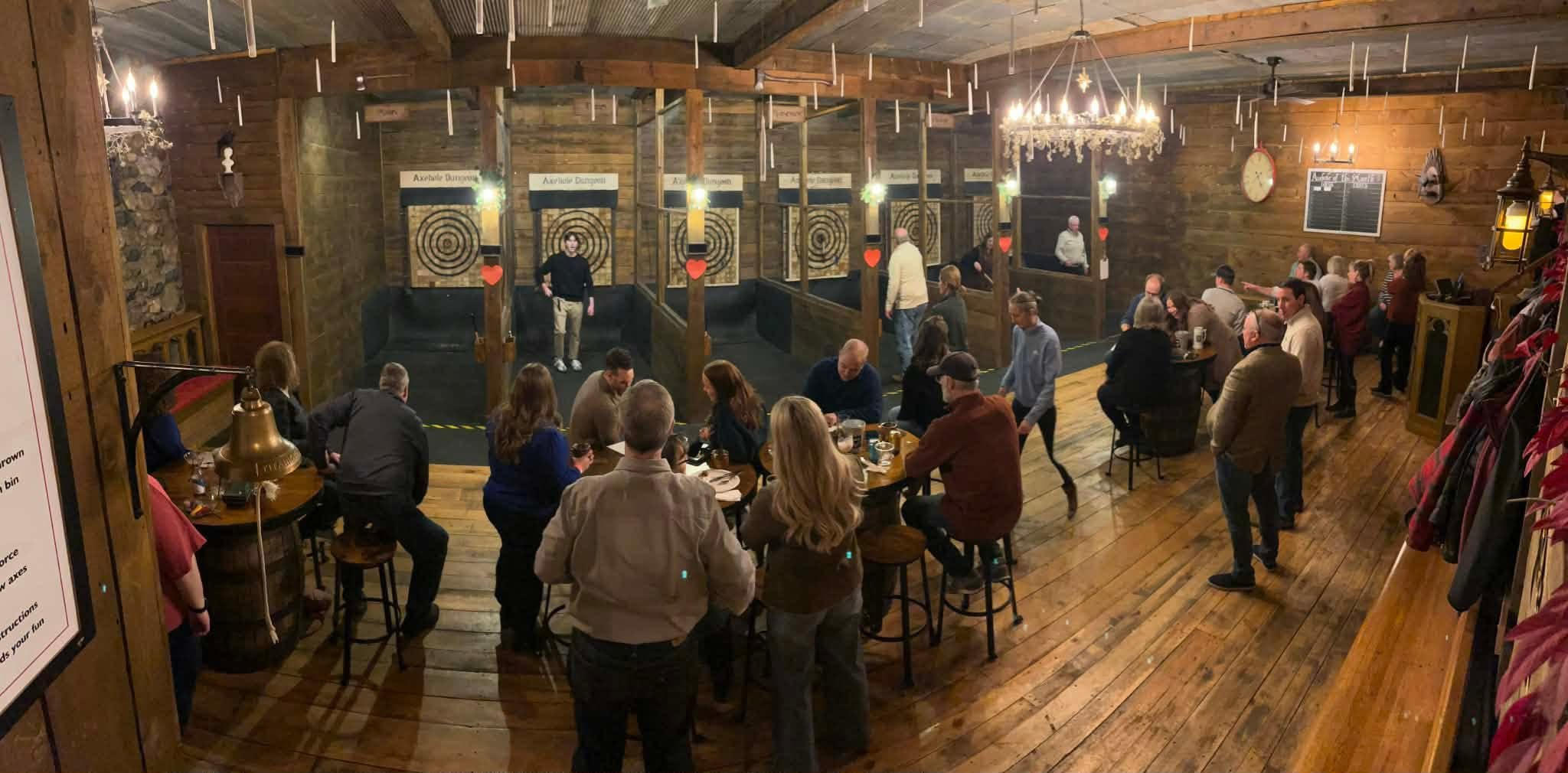 Axe Throwing Bays