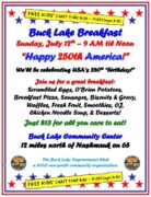 Buck Lake Breakfast