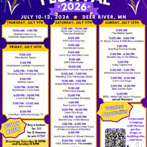 Wild Rice Schedule