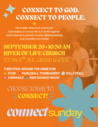 Community Sunday 5.5 x 4.2 in Real Estate Flyer 1