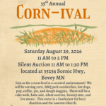 Corn ival Fundraiser Poster 2026