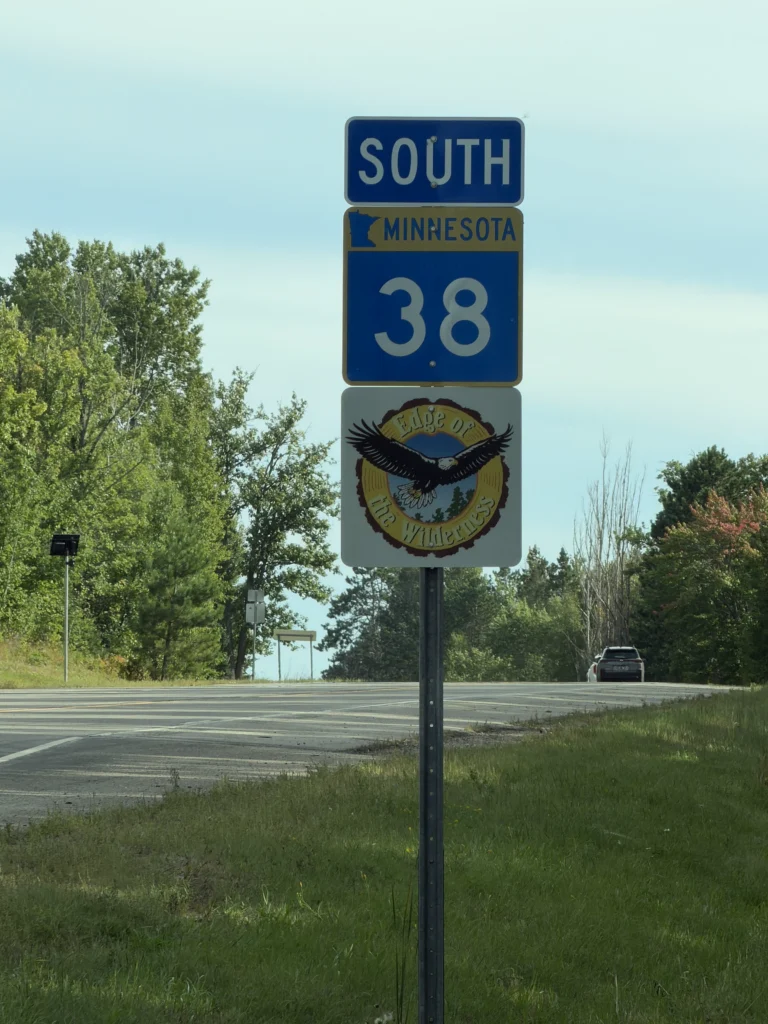 Hwy 38 Sign