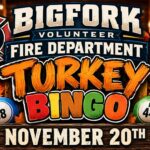 Big Fork Turkey Bingo
