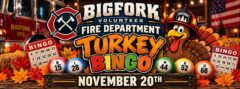 Big Fork Turkey Bingo